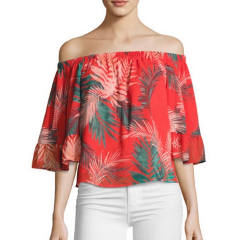Rebecca Minkoff tropical top size M